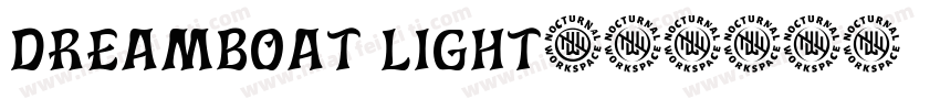 Dreamboat Light字体转换
